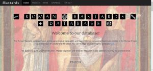 The Roman Bastards database